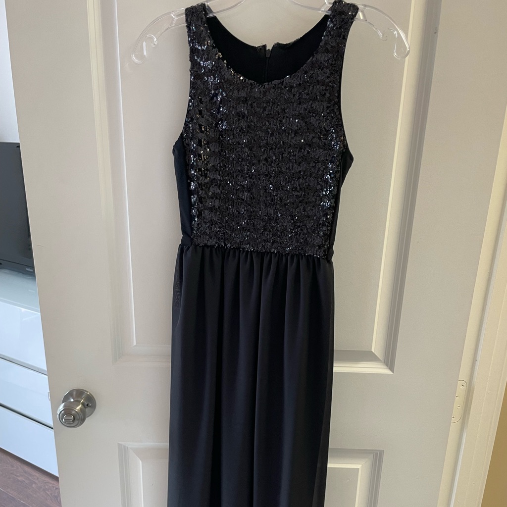 Pregnancy Black Gown